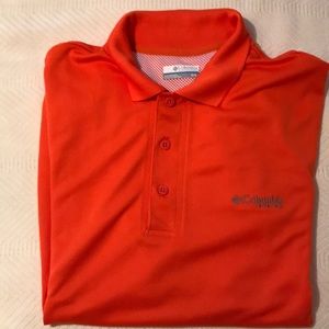 Men’s SZ M Columbia Performance Fishing Gear Polo